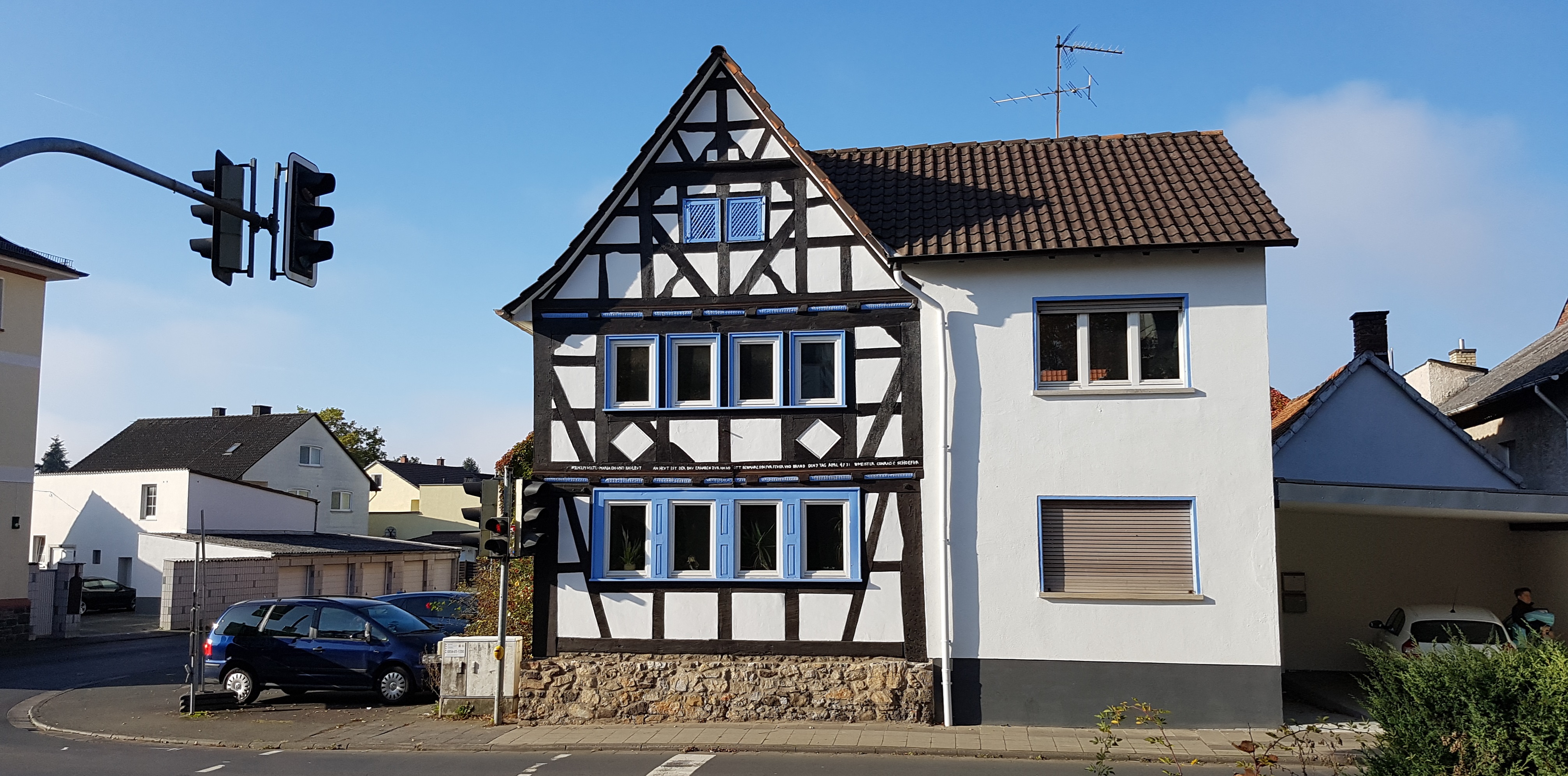 Ansicht von Frankfurter Str. seit 2016