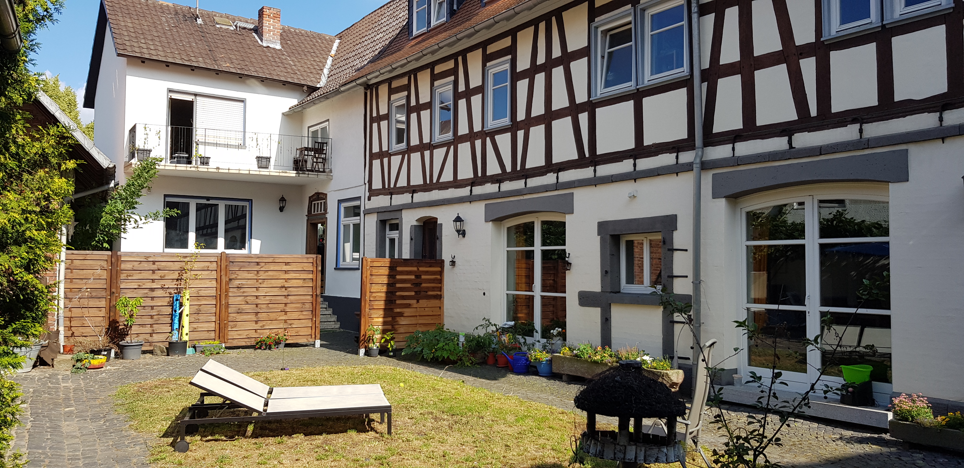 Innenhof des Scholtese Hauses